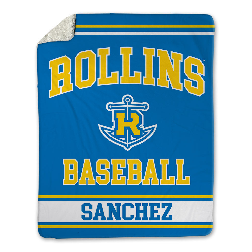 Rollins - NCAA Baseball : Jordan Sanchez - Blanket-0