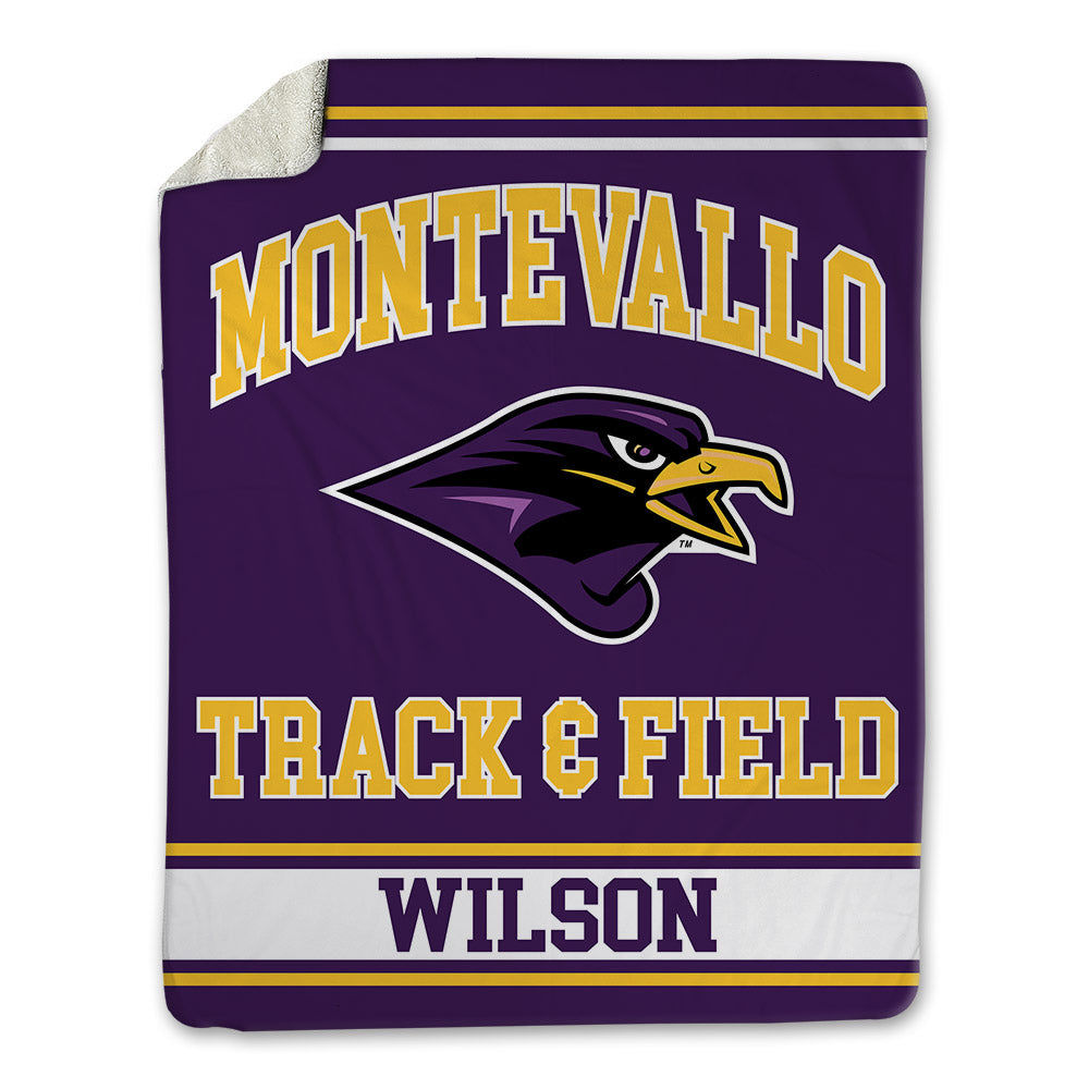 Montevallo - NCAA Women's Track & Field : Elizabeth Wilson - Blanket-0