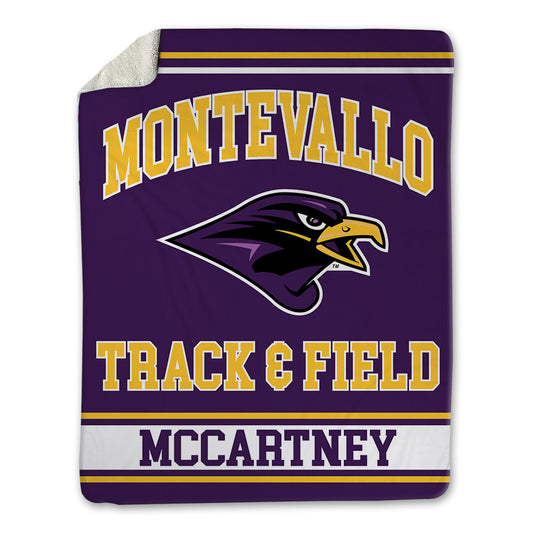 Montevallo - NCAA Women's Track & Field : Morgan Mccartney - Blanket-0