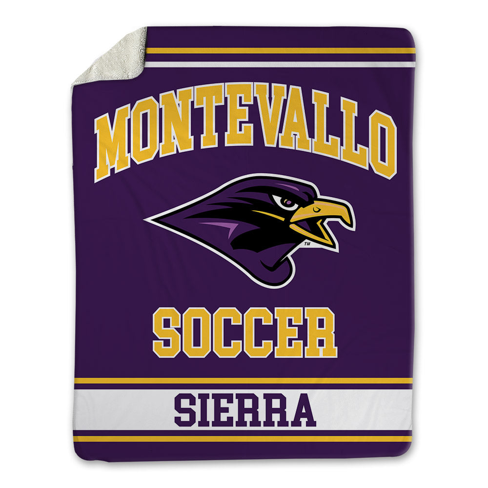 Montevallo - NCAA Men's Soccer : Ricardo Sierra - Blanket-0