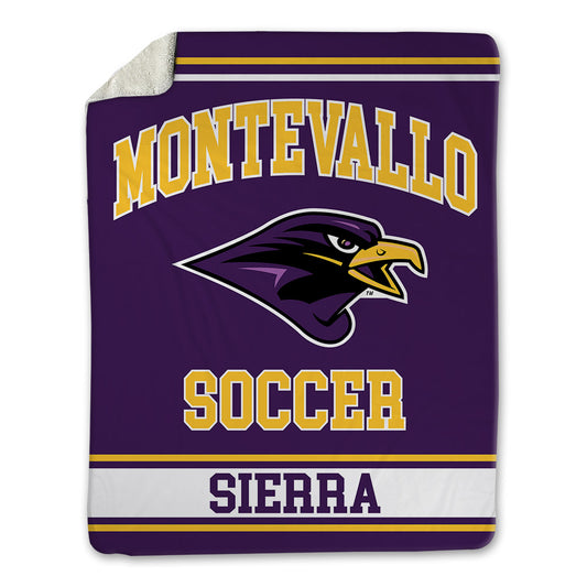Montevallo - NCAA Men's Soccer : Ricardo Sierra - Blanket-0