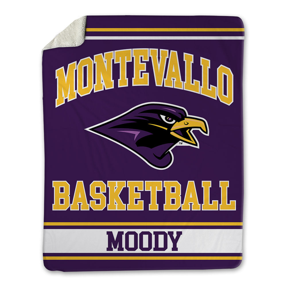 Montevallo - NCAA Men's Basketball : Miller Moody - Blanket-0