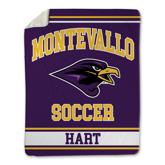 Montevallo - NCAA Men's Soccer : Dakota Hart - Blanket-0