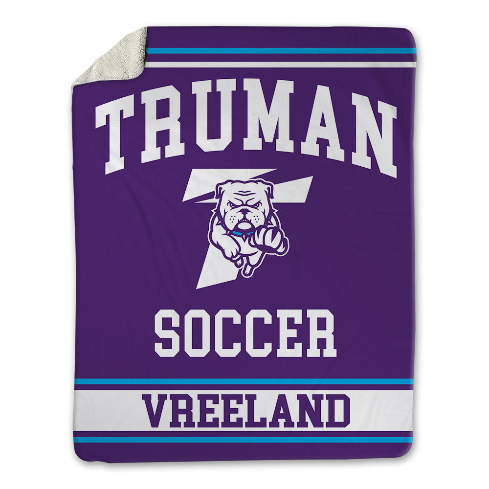 Truman - NCAA Men's Soccer : Peter Vreeland - Blanket-0