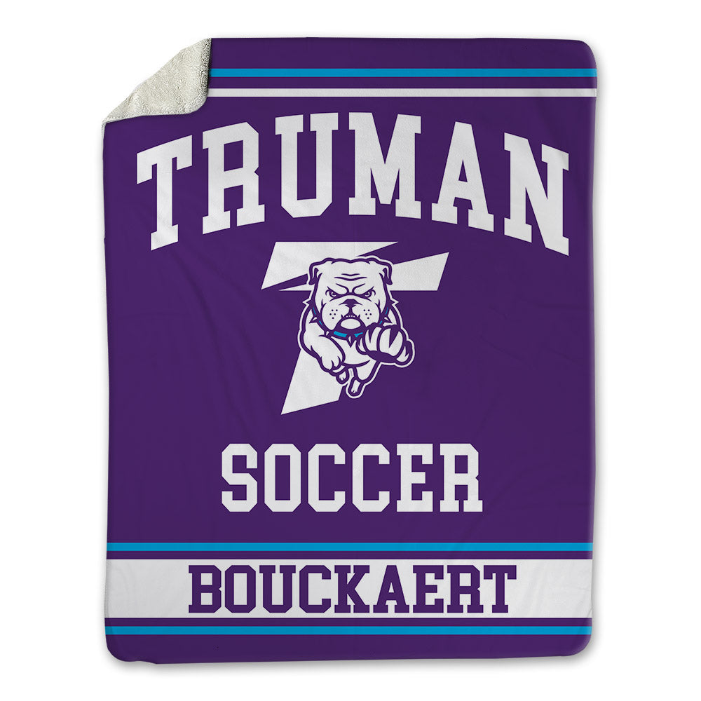 Truman - NCAA Men's Soccer : Tyler Bouckaert - Blanket-0