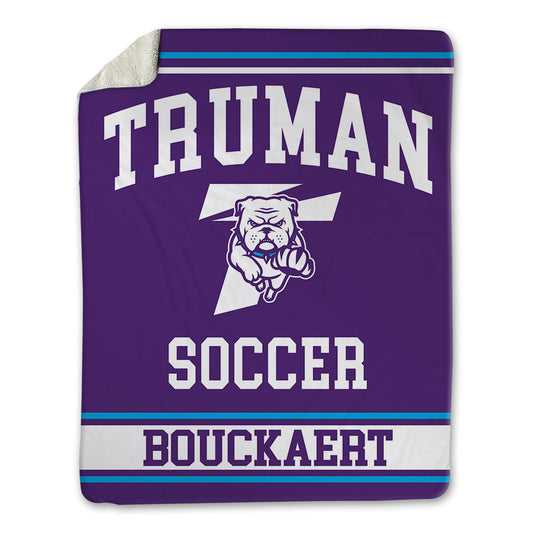 Truman - NCAA Men's Soccer : Tyler Bouckaert - Blanket-0