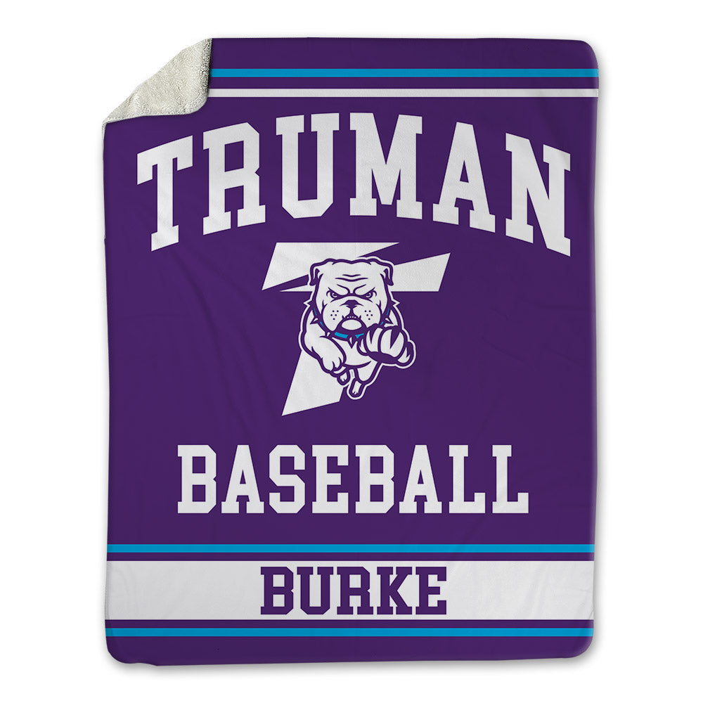 Truman - NCAA Baseball : Maxwell Burke - Blanket-0