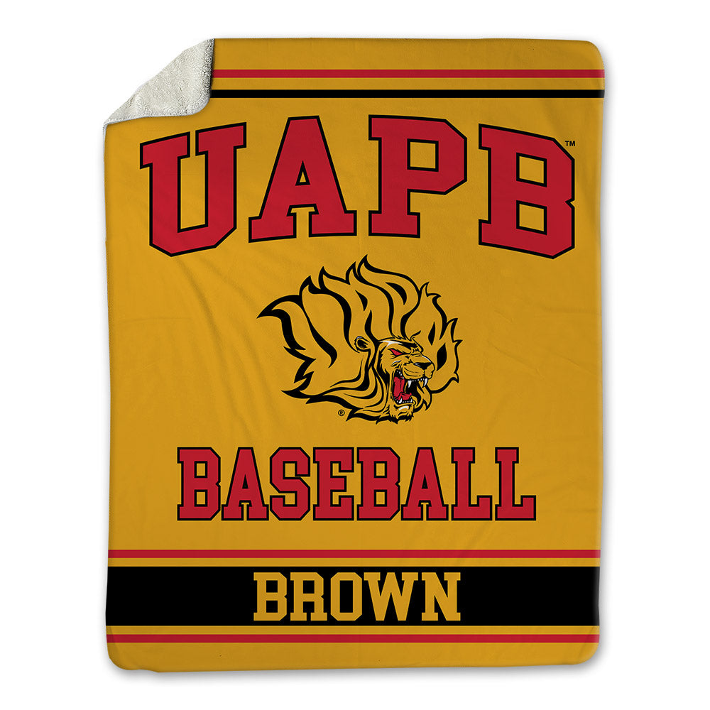 UAPB - NCAA Baseball : Darrius Brown - Blanket-0