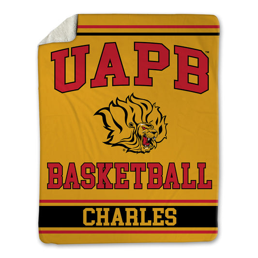 UAPB - NCAA Men's Basketball : Milhan Charles - Blanket-0