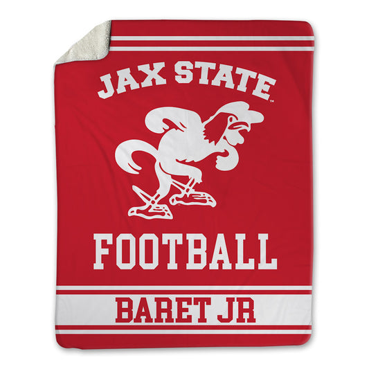 Jax State - NCAA Football : Franklin Baret Jr - Blanket-0