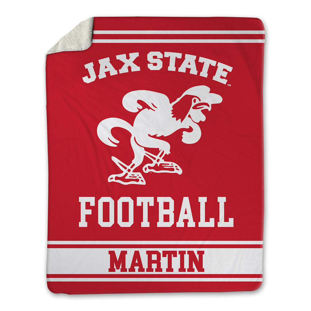 Jax State - NCAA Football : Shaun Martin - Blanket-0