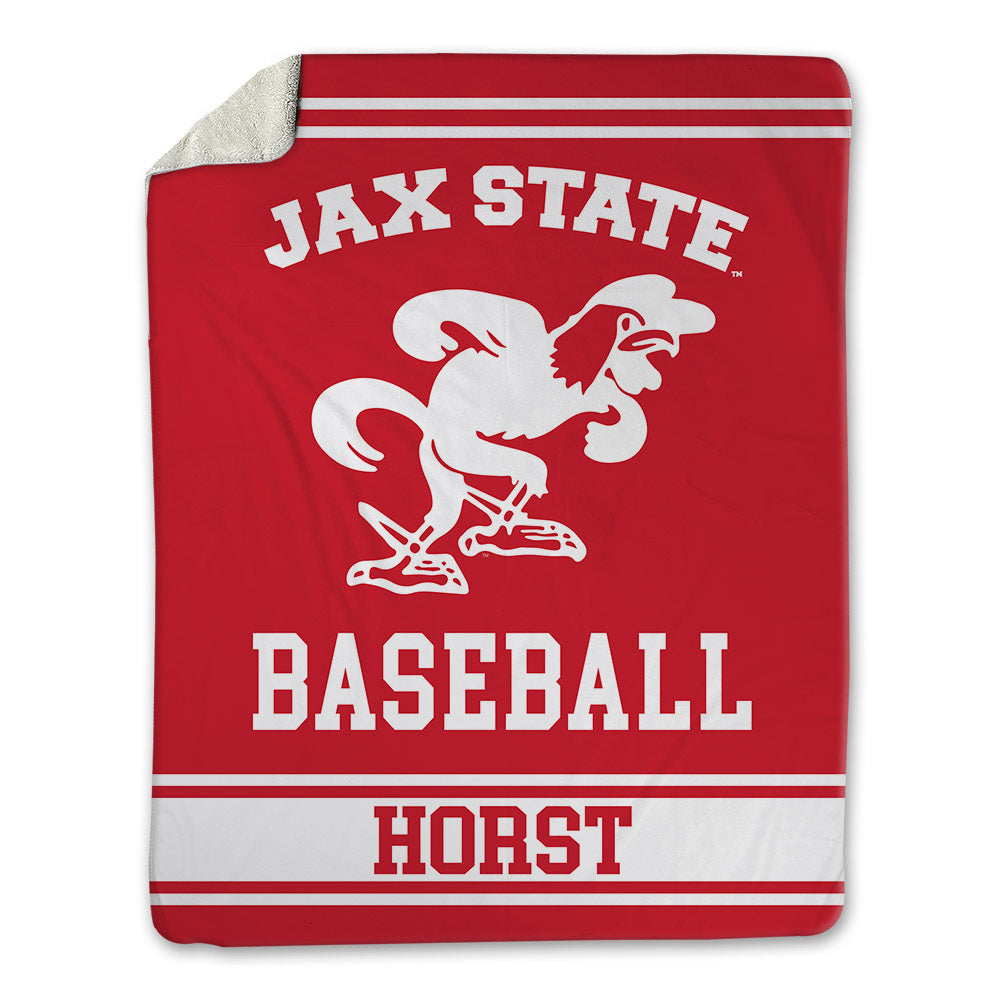 Jax State - NCAA Baseball : Chase Horst - Blanket-0