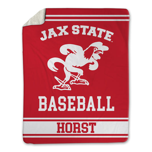 Jax State - NCAA Baseball : Chase Horst - Blanket-0