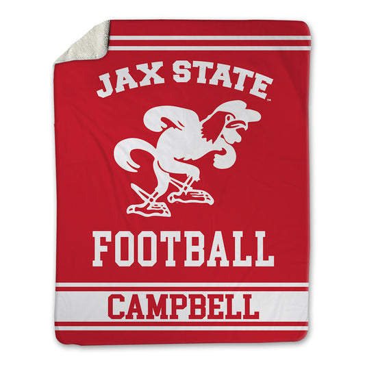 Jax State - NCAA Football : Jawaun Campbell - Blanket-0