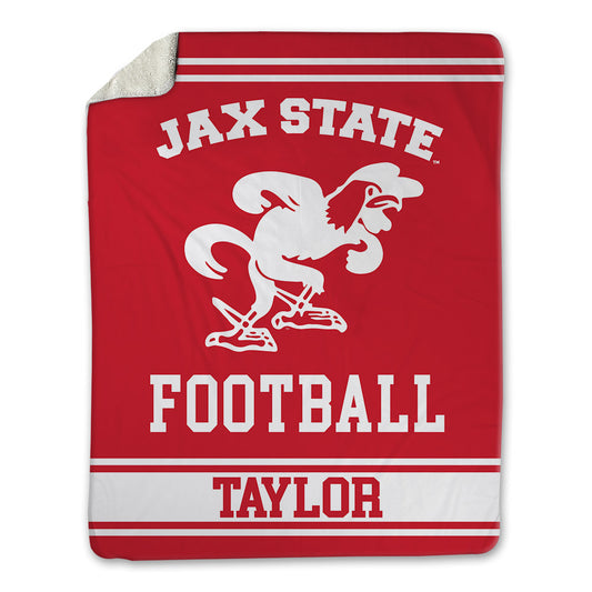 Jax State - NCAA Football : Tyrin Taylor - Blanket-0