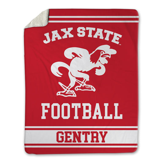 Jax State - NCAA Football : Dylan Gentry - Blanket-0