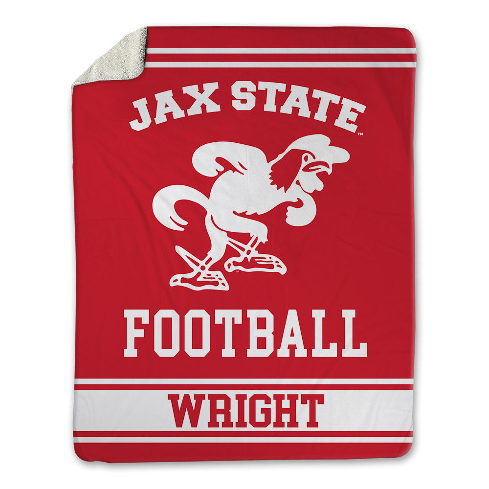 Jax State - NCAA Football : McCade Wright - Blanket-0