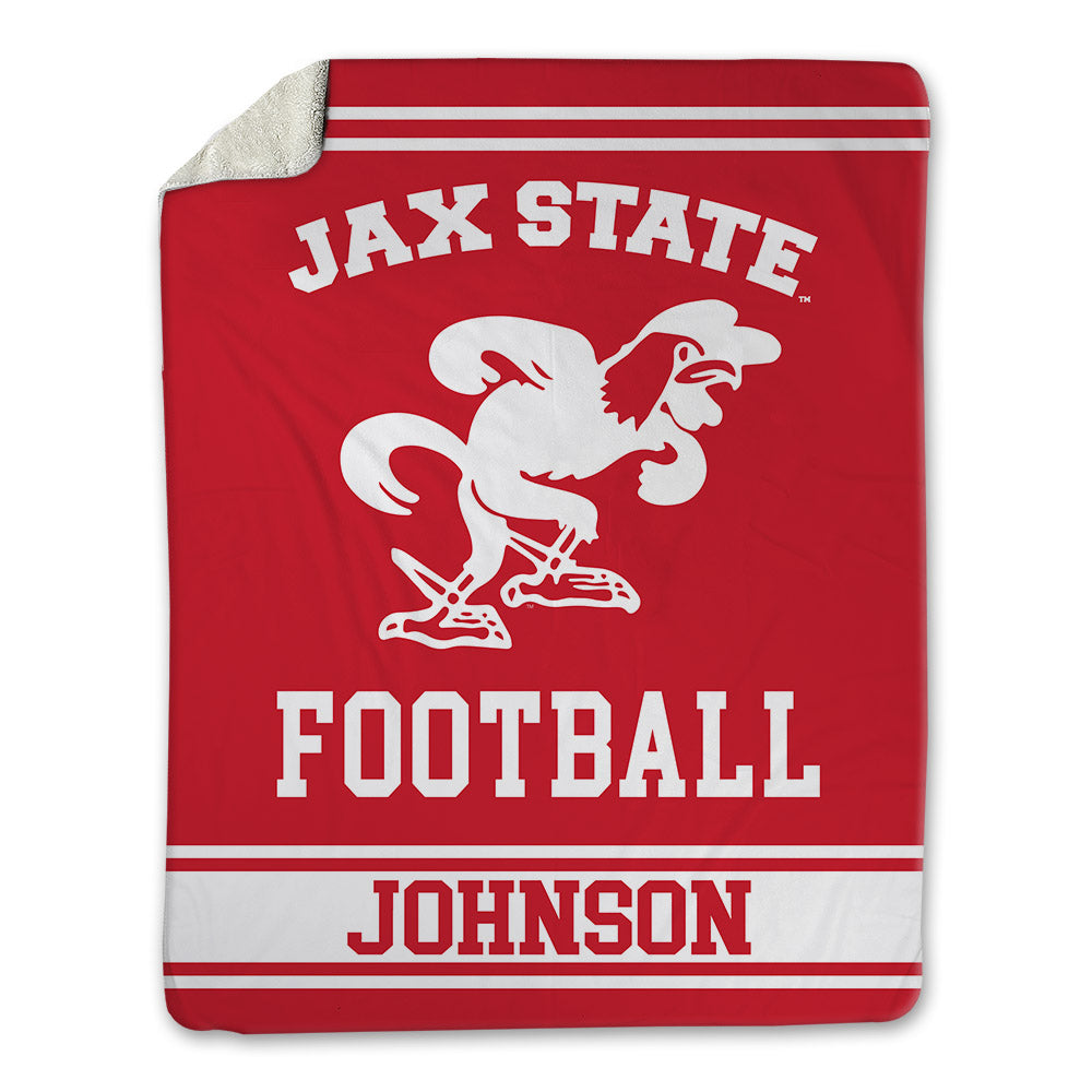 Jax State - NCAA Football : Deondre Johnson - Blanket-0