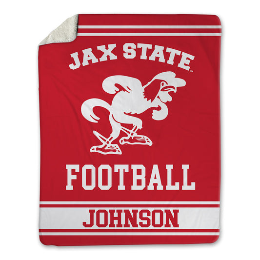 Jax State - NCAA Football : Deondre Johnson - Blanket-0