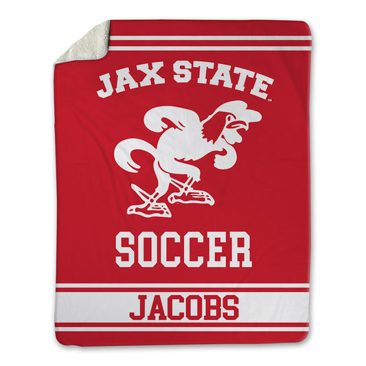 Jax State - NCAA Women's Soccer : Amelia Jacobs - Blanket-0
