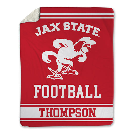 Jax State - NCAA Football : Aidan Thompson - Blanket-0