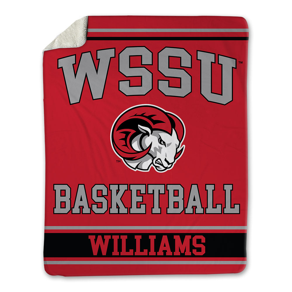 WSSU - NCAA Women's Basketball : Chloe Williams - Blanket-0