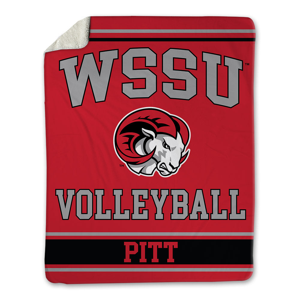 WSSU - NCAA Women's Volleyball : Jewel Pitt - Blanket-0