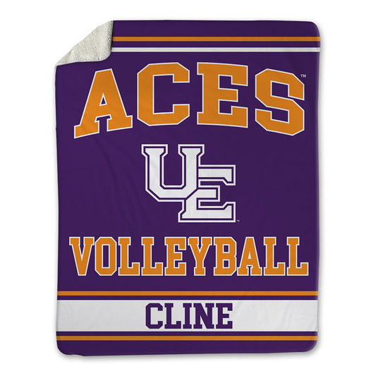 Evansville - NCAA Women's Volleyball : Chloe Cline - Blanket-0