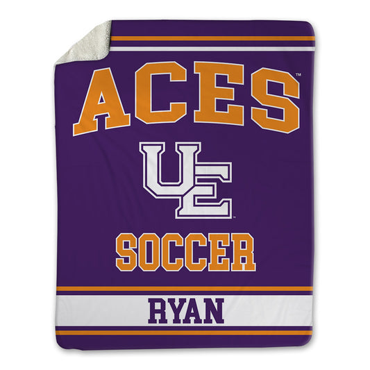 Evansville - NCAA Women's Soccer : Izzie Ryan - Blanket-0
