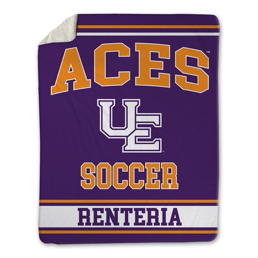 Evansville - NCAA Women's Soccer : Riley Renteria - Blanket-0