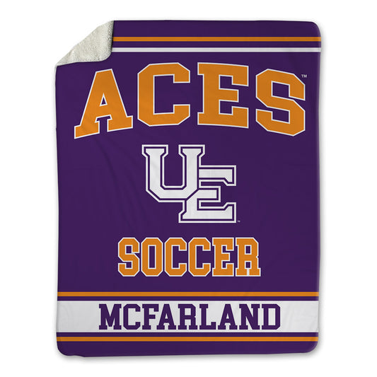 Evansville - NCAA Men's Soccer : Eyob McFarland - Blanket-0