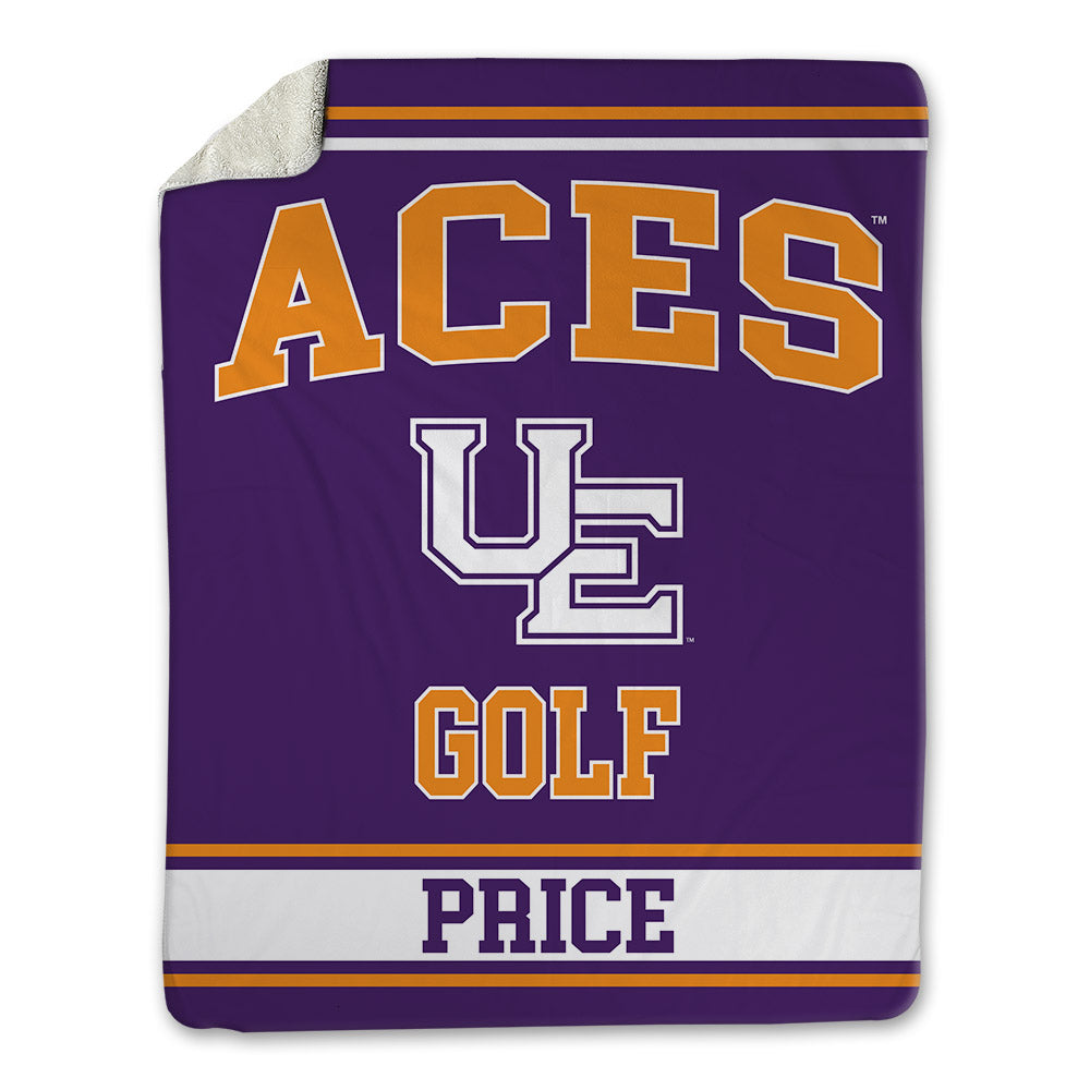 Evansville - NCAA Men's Golf : Luke Price - Blanket-0