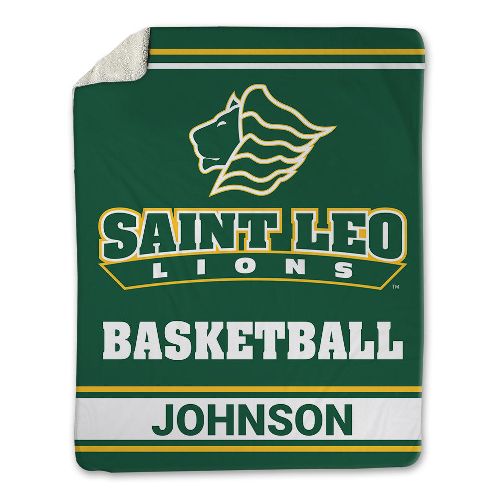Saint Leo - NCAA Men's Basketball : Jayden Johnson - Blanket-0