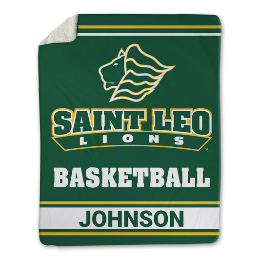 Saint Leo - NCAA Men's Basketball : Jayden Johnson - Blanket-0