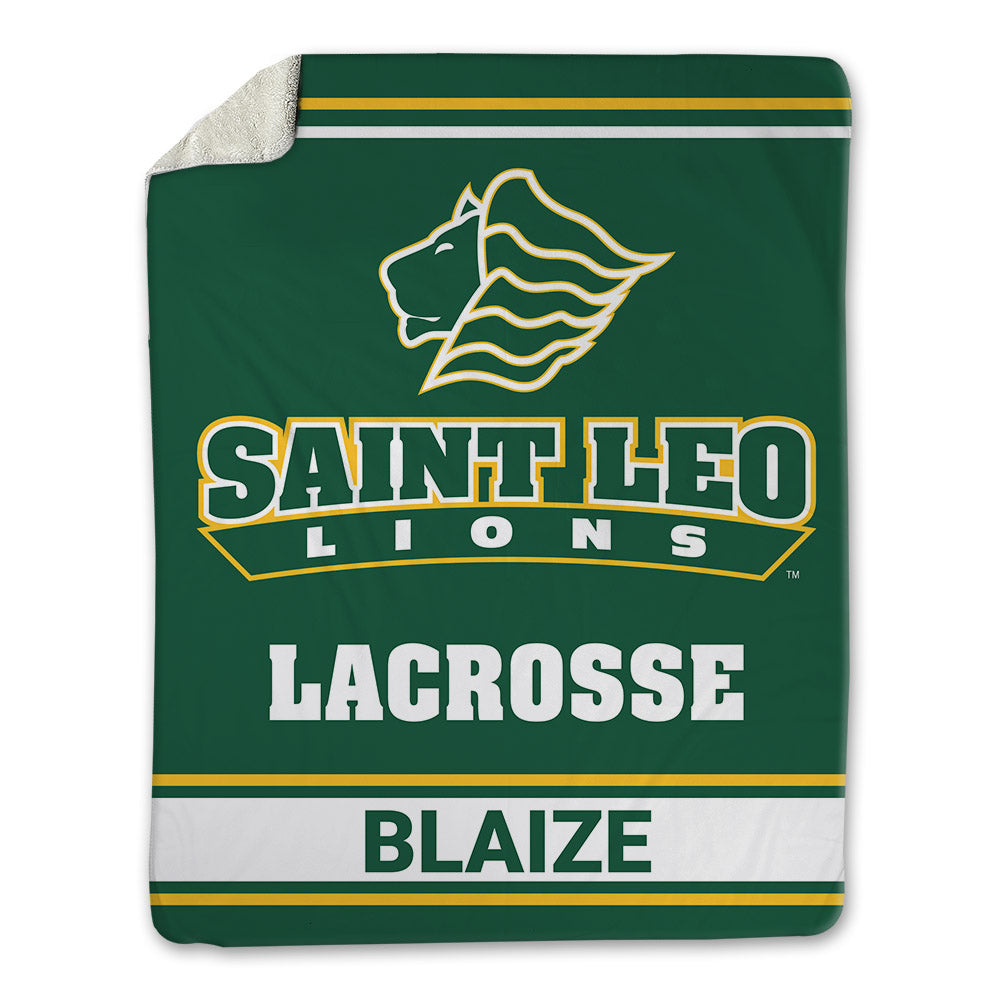 Saint Leo - NCAA Men's Lacrosse : James Blaize - Blanket-0