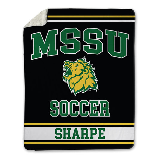 MSSU - NCAA Women's Soccer : Ariel Sharpe - Blanket-0