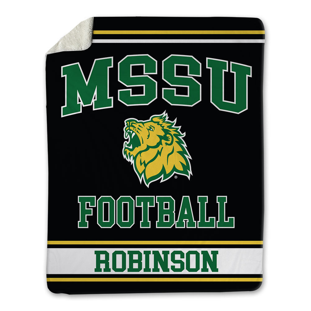 MSSU - NCAA Football : Torris Robinson - Blanket-0