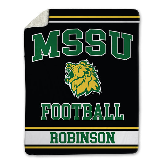 MSSU - NCAA Football : Torris Robinson - Blanket-0