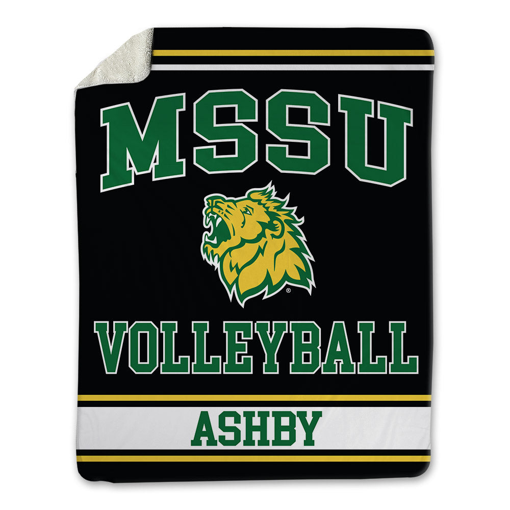 MSSU - NCAA Women's Volleyball : Reagan Ashby - Blanket-0