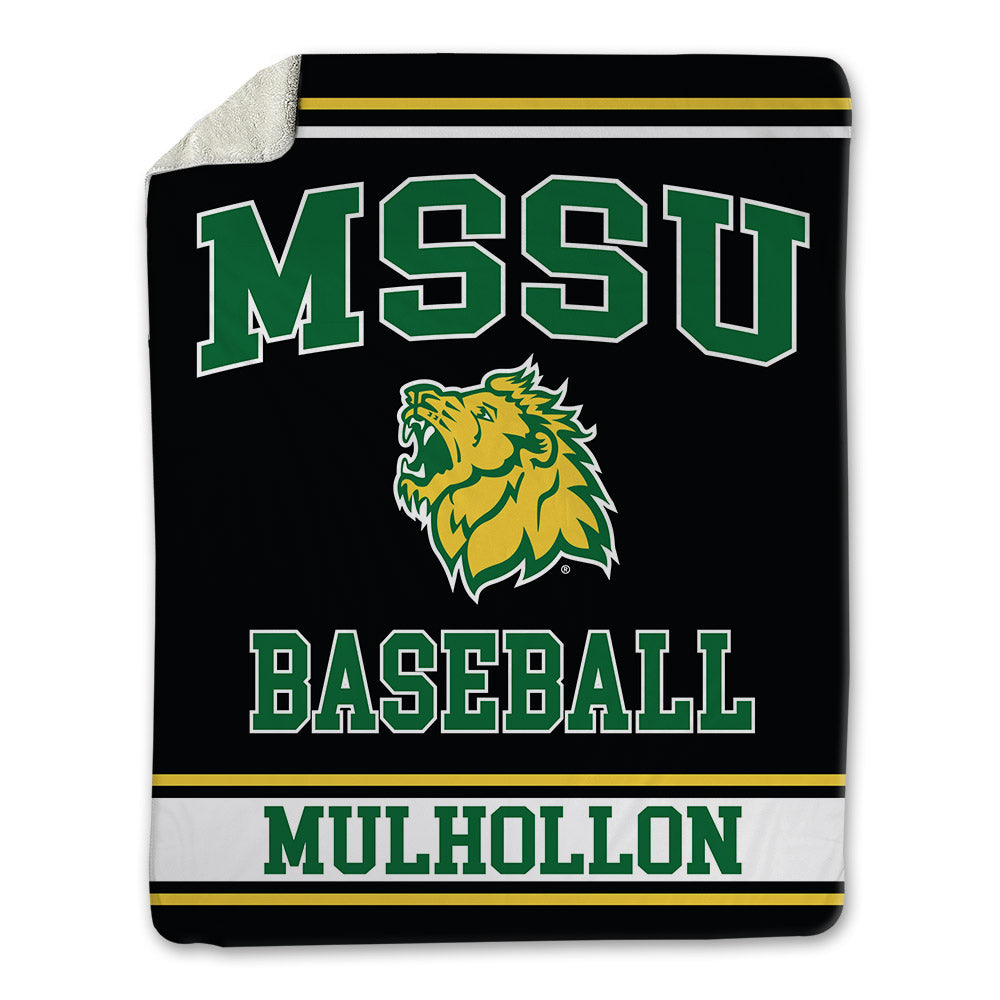 MSSU - NCAA Baseball : Michael Mulhollon - Blanket-0