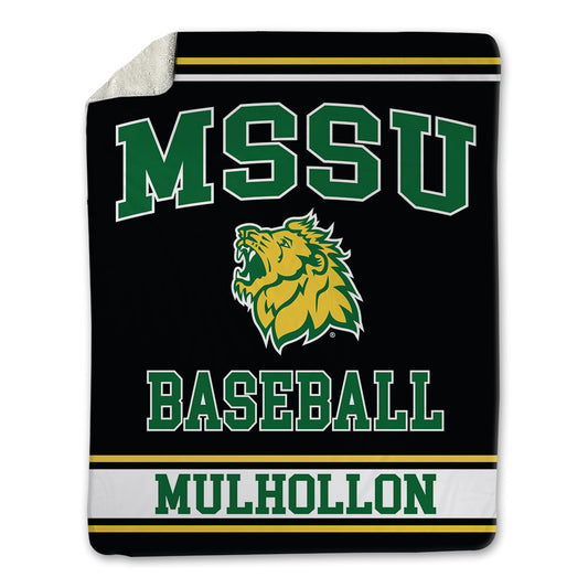 MSSU - NCAA Baseball : Michael Mulhollon - Blanket-0