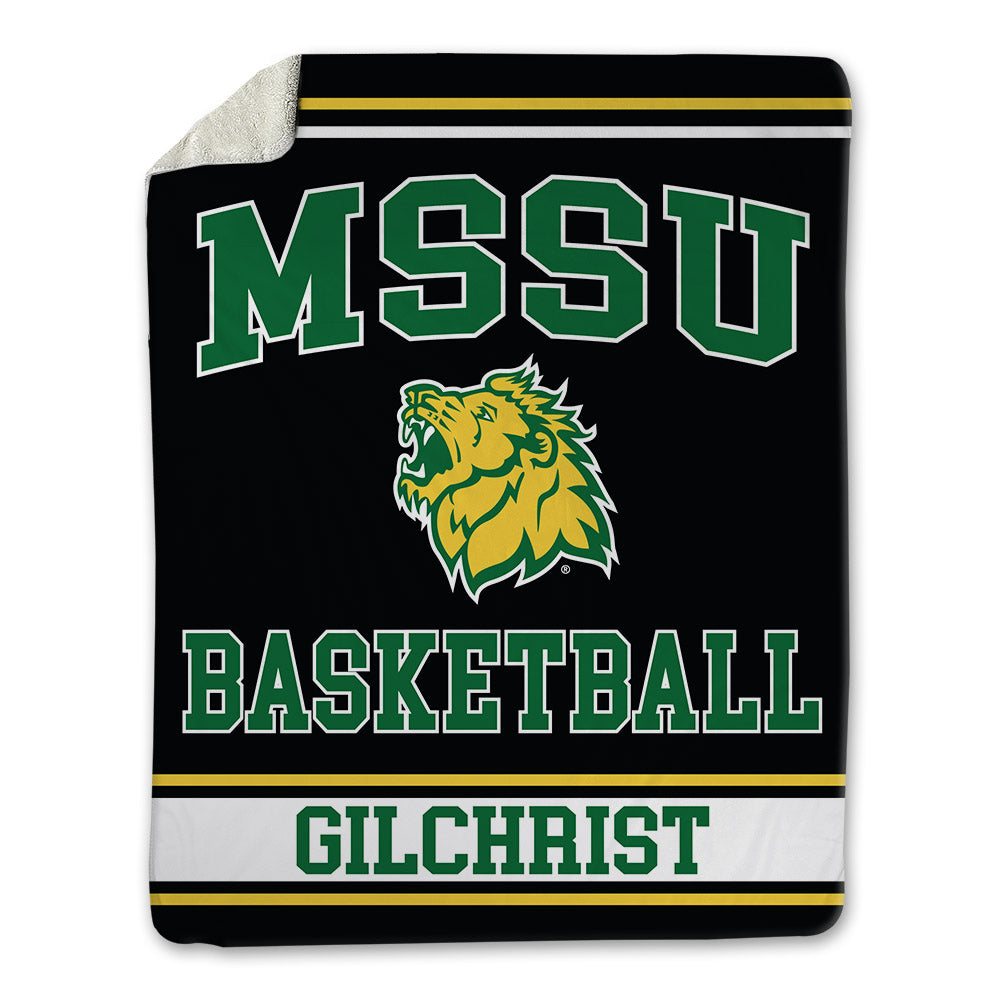 MSSU - NCAA Men's Basketball : Storm Gilchrist - Blanket-0