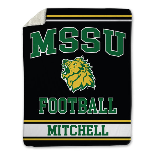 MSSU - NCAA Football : Keylan Mitchell - Blanket-0