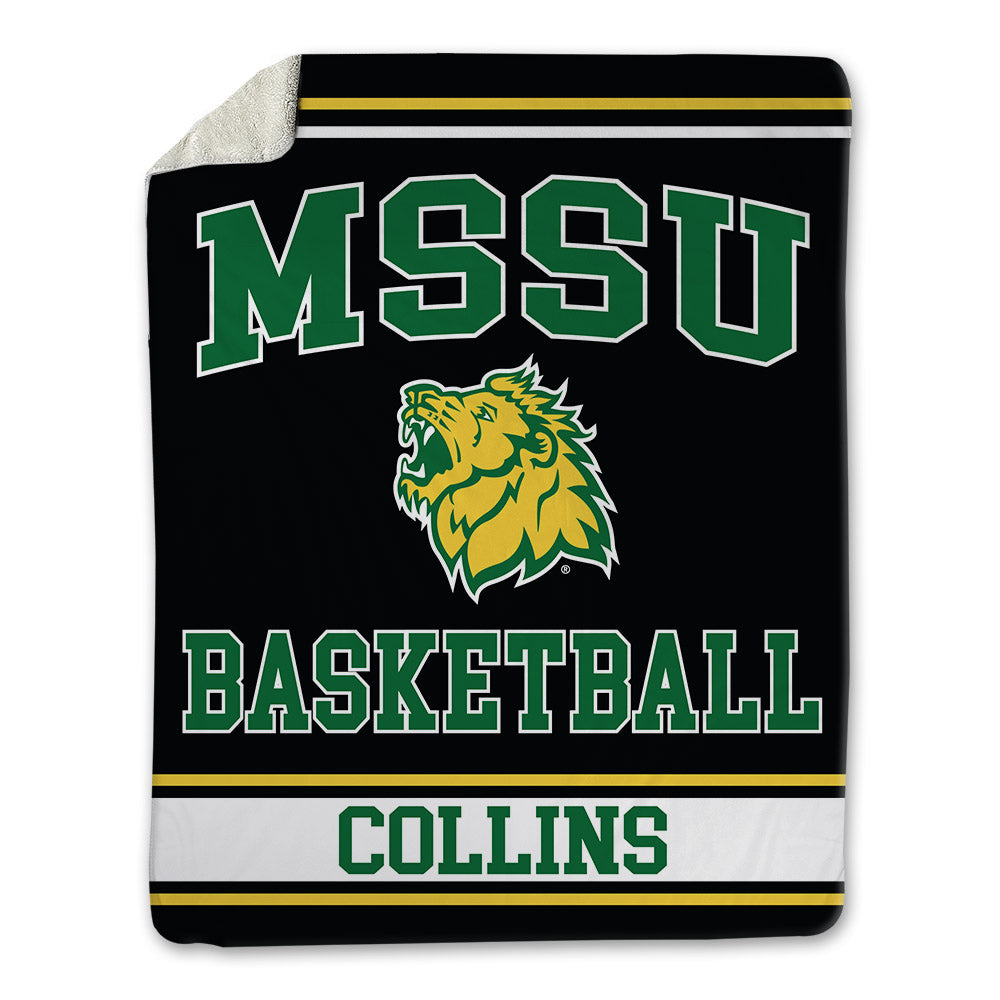 MSSU - NCAA Men's Basketball : Van Collins - Blanket-0