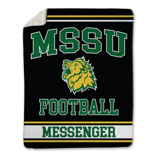 MSSU - NCAA Football : Kason Messenger - Blanket-0