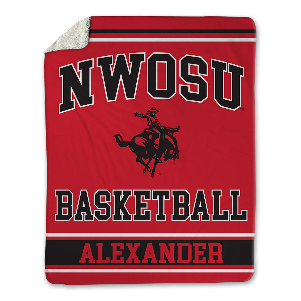 NWOSU - NCAA Men's Basketball : Max Alexander - Blanket-0