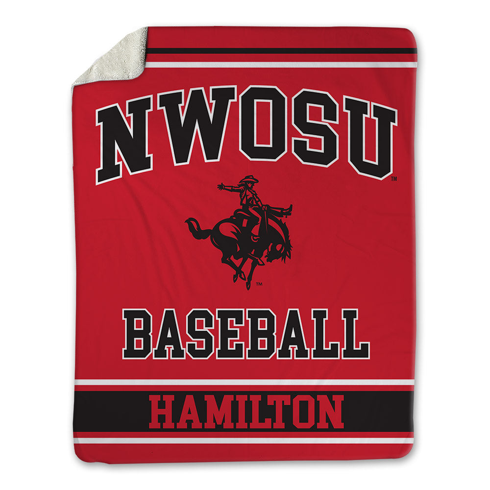 NWOSU - NCAA Baseball : Chase Hamilton - Blanket-0