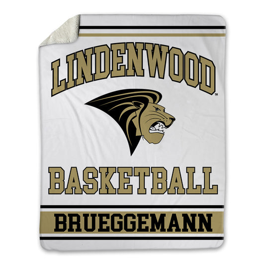Lindenwood - NCAA Women's Basketball : Ellie Brueggemann - Blanket-0
