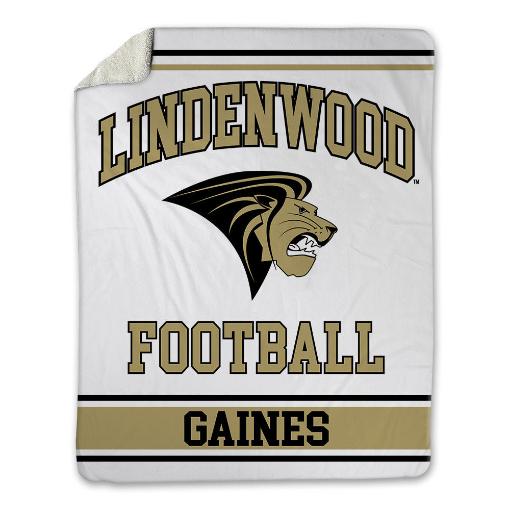 Lindenwood - NCAA Football : Gabe Gaines - Blanket-1
