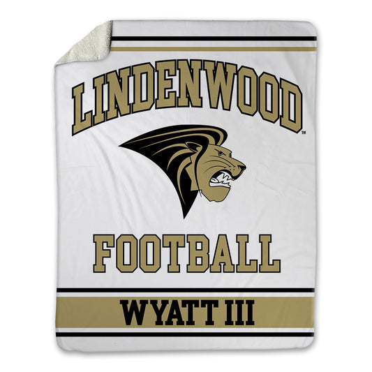 Lindenwood - NCAA Football : Jacques Wyatt III - Blanket-0